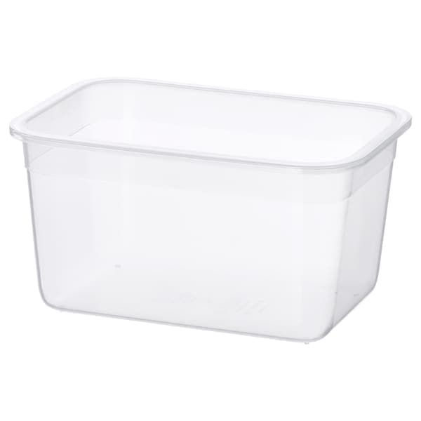 IKEA 365+ - Food container, rectangular/plastic, 2.0 l