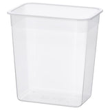 IKEA 365+ food container, rectangular/plastic, 4.2 l