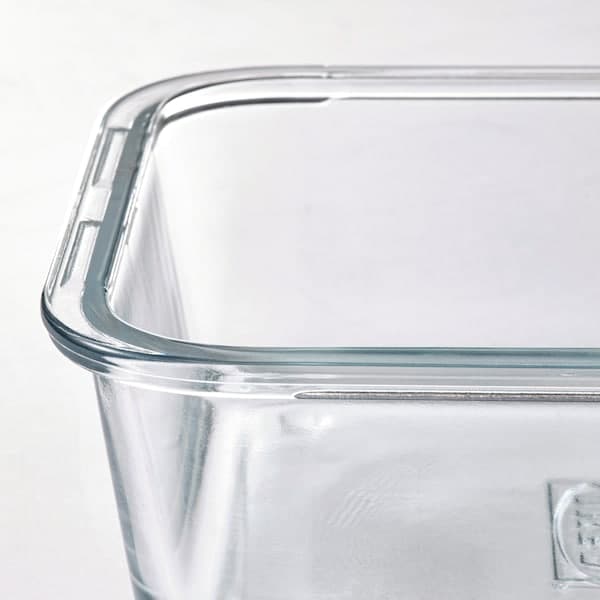 IKEA 365+ - Food container, rectangular/glass , 1.0 l - Premium  from Ikea - Just €5.99! Shop now at Maltashopper.com