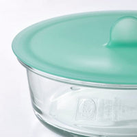 IKEA 365+ - Food container, round/glass, 400 ml - best price from Maltashopper.com 50359195