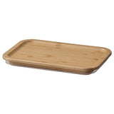 IKEA 365+ lid, rectangular/bamboo, 21x15 cm