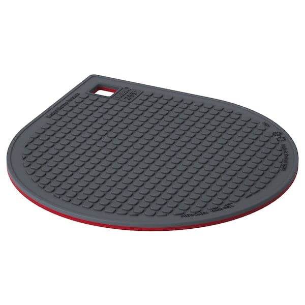 IKEA 365+ GUNSTIG - Pot stand, magnetic, red/dark grey