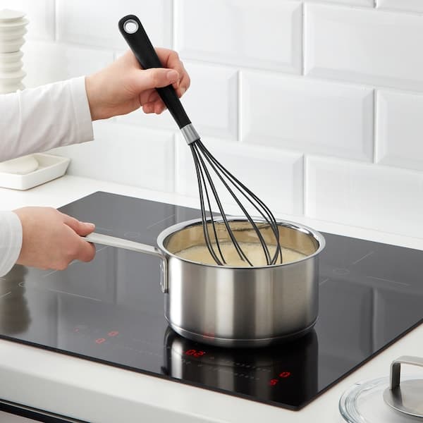 Ikea IKEA 365+ HJÄLTE - Balloon whisk, stainless steel/black