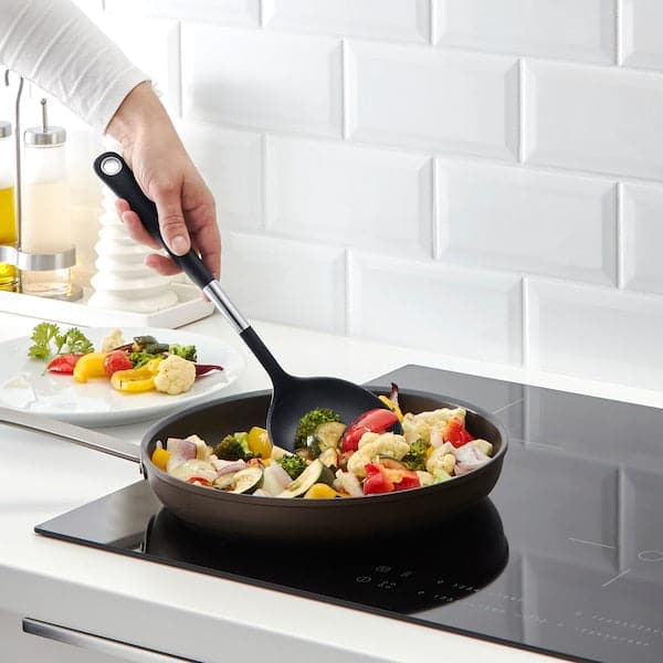Ikea IKEA 365+ HJÄLTE - Wok spatula, stainless steel/black