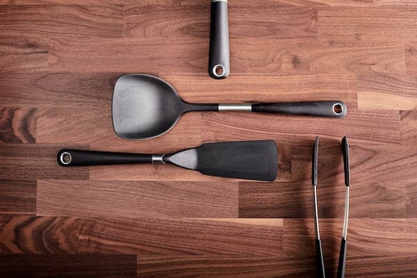 Ikea IKEA 365+ HJÄLTE - Wok spatula, stainless steel/black