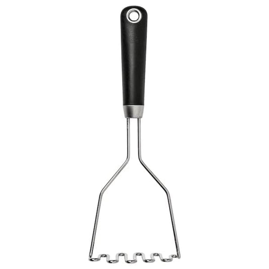 Ikea IKEA 365+ HJÄLTE - Potato masher, stainless steel/black