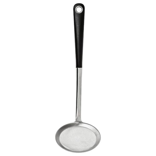 Ikea IKEA 365+ HJÄLTE Skimmer for fried food, stainless steel / black ,