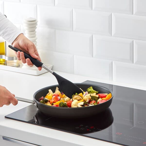 Ikea IKEA 365+ HJÄLTE - Stirring spatula, stainless steel/black