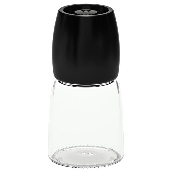 HALVTOM Bottle with pour spout, glass/brown, 7 ½ - IKEA