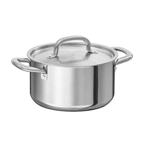 IKEA 365+ - Pot with lid, stainless steel, 3.0 l