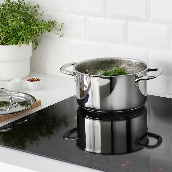 IKEA 365+ - Pot with lid, stainless steel, 3.0 l - best price from Maltashopper.com 90484244