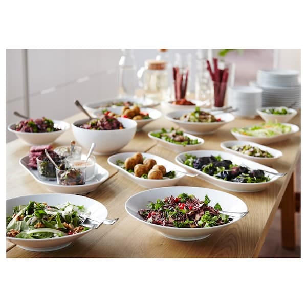 365+ Serving plate - white 19x10 cm , 19x10 cm - best price from Maltashopper.com 90282948