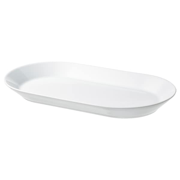 IKEA 365+ - Serving plate, white, 38x22 cm - best price from Maltashopper.com 30278398
