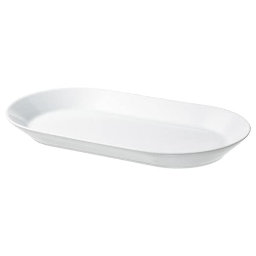 IKEA 365+ - Serving plate, white, 38x22 cm