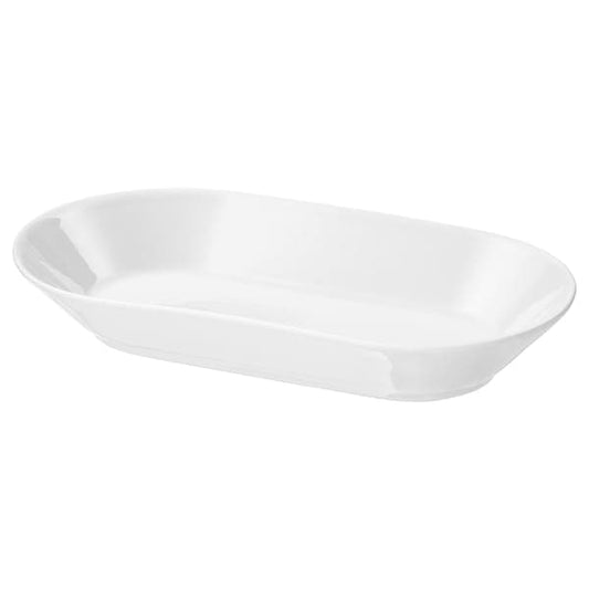Ikea IKEA 365+ - Serving plate, white, 24x13 cm