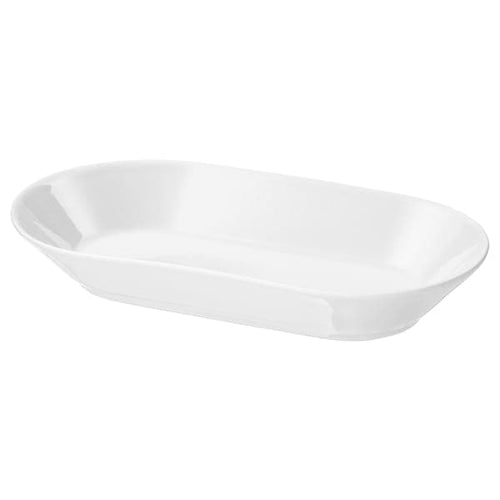 IKEA 365+ - Serving plate, white, 24x13 cm