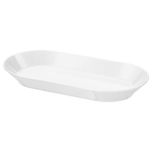 IKEA 365+ - Serving plate, white, 31x17 cm