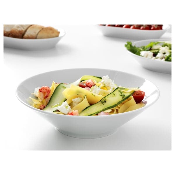 Ikea IKEA 365+ - Deep plate/bowl, angled sides white, 22 cm