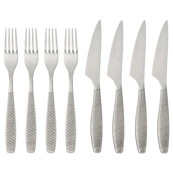 IKEA 365+ - 8-piece steak cutlery set, stainless steel - best price from Maltashopper.com 10540625