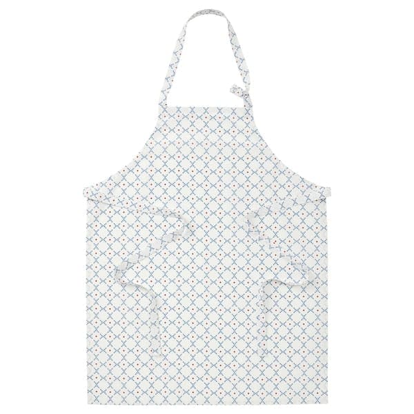 INAMARIA - Apron, patterned/blue, 69x85 cm