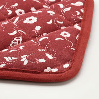 INAMARIA - Pot holder, patterned/red, 19x19 cm - best price from Maltashopper.com 30493086