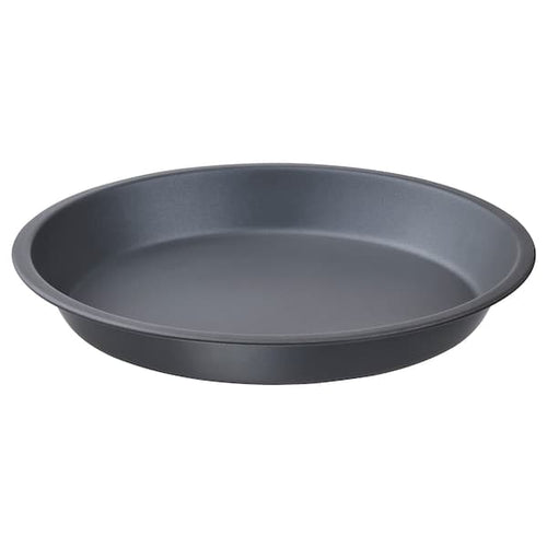 INBAKAD - Pie dish, dark grey, 22 cm