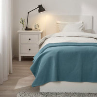 INDIRA - Bedspread, light blue, 150x250 cm - best price from Maltashopper.com 50506851