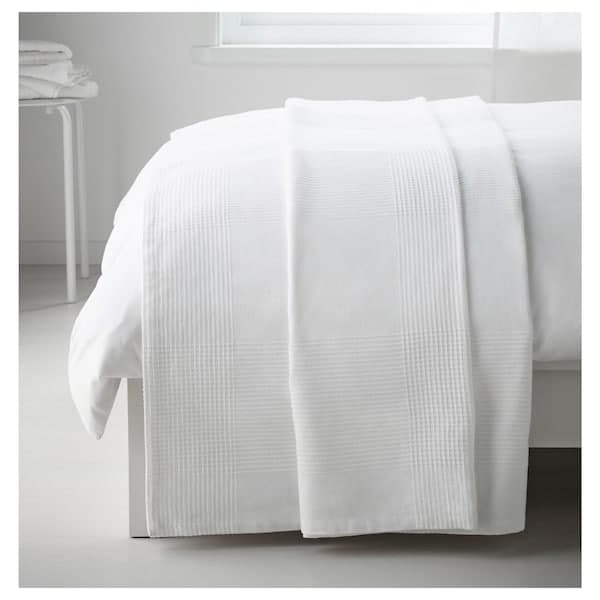 INDIRA - Bedspread, white, 230x250 cm - best price from Maltashopper.com 30396245