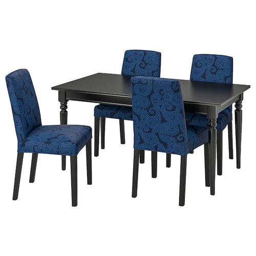 INGATORP / BERGMUND - Table and 4 chairs , 155/215 cm