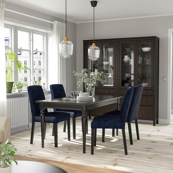 INGATORP BERGMUND Table and 4 chairs 155 215 cm Best Price at Maltashopper