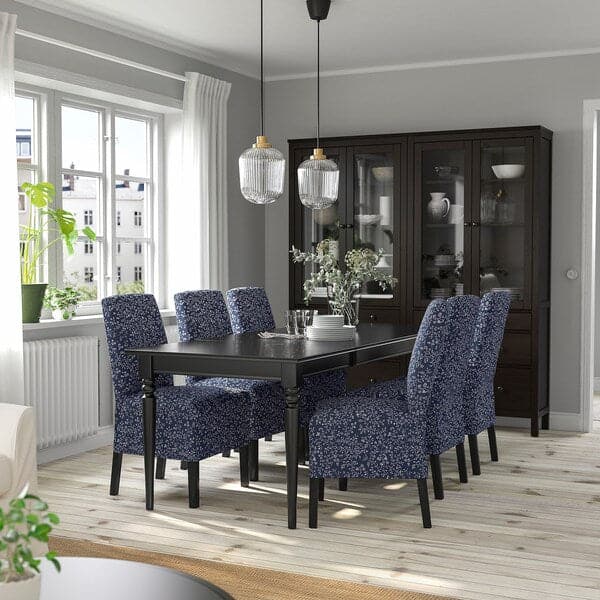 INGATORP / BERGMUND - Table and 4 chairs , 155/215 cm - best price from Maltashopper.com 89408270