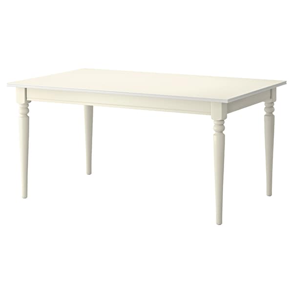 INGATORP / INGOLF - Table and 4 chairs, white , 155/215 cm - Premium Kitchen & Dining Furniture Sets from Ikea - Just €700.99! Shop now at Maltashopper.com