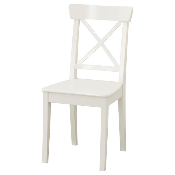 INGATORP / INGOLF - Table and 4 chairs, white, 155/215 cm - best price from Maltashopper.com 29917307