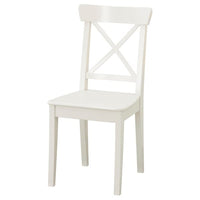 INGATORP / INGOLF - Table and 6 chairs, white/white, 155/215 cm - best price from Maltashopper.com 19296884