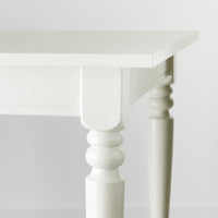 INGATORP / INGOLF - Table and 6 chairs, white/white, 155/215 cm - best price from Maltashopper.com 19296884