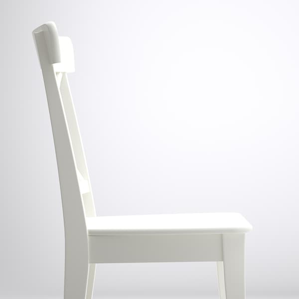 INGATORP / INGOLF - Table and 6 chairs, white/white, 155/215 cm - best price from Maltashopper.com 19296884