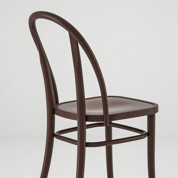Ikea INGATORP / SKOGSBO - Table and 4 chairs, white white/dark brown, 110/155 cm