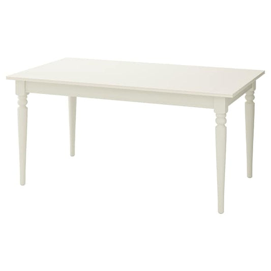 Ikea INGATORP - Extendable table, white, 155/215x87 cm