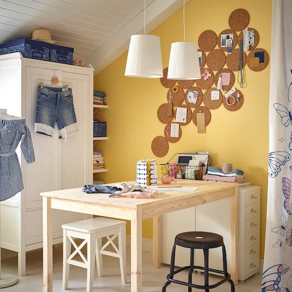 Ikea INGO - Table, pine, 120x75 cm
