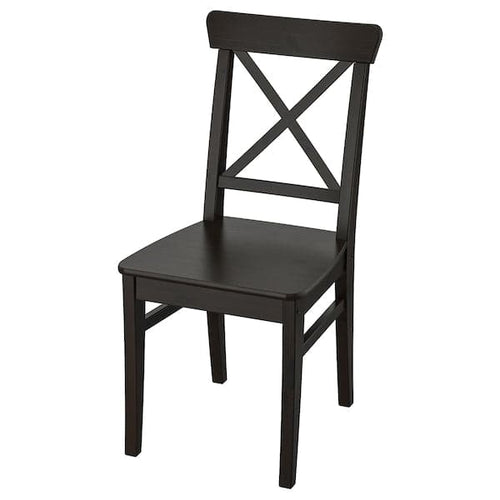 INGOLF - Chair, brown-black