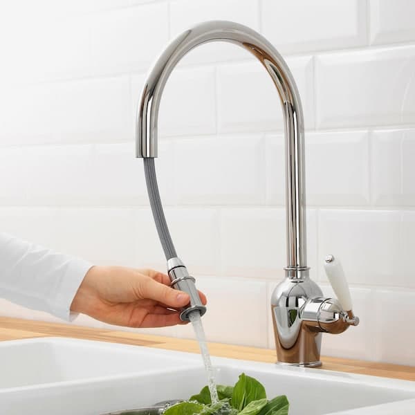 Ikea INSJÖN Mixer with removable shower - chrome ,