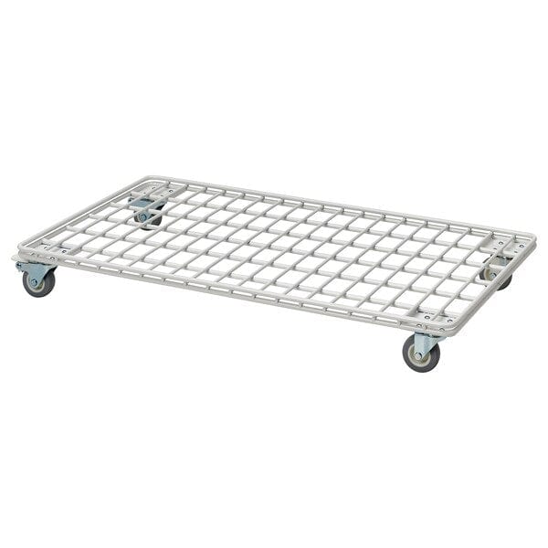 Ikea INVALLNING - Trolley, for boxes white, 68x39 cm