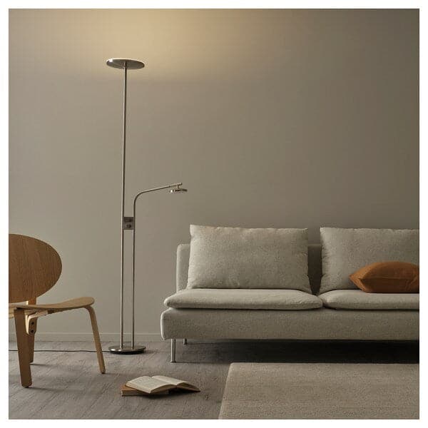 ISJAKT - LED floor lamp/reading lamp
