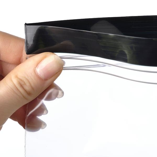 Ikea ISTAD - Resealable bag, patterned/black yellow, 1/0.4 l