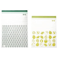 ISTAD - Resealable bag, patterned/green, 6/4.5 l - best price from Maltashopper.com 40525685
