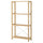 IVAR - IVAR 1 section/shelves, pine, 89x30x179 cm