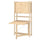 IVAR - IVAR 1 sec/foldable table/sliding door, pine, 89x30x179 cm