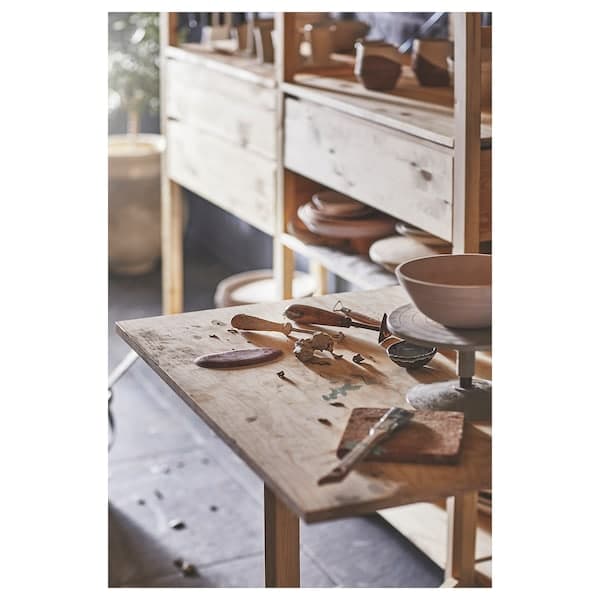 Ikea IVAR - 1 sec/foldable table/sliding door, pine, 89x30x179 cm