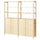 IVAR - IVAR 2 sections/shelves/cabinet, pine, 174x30x179 cm