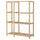 IVAR - IVAR 2 sections/shelves, pine, 134x50x179 cm